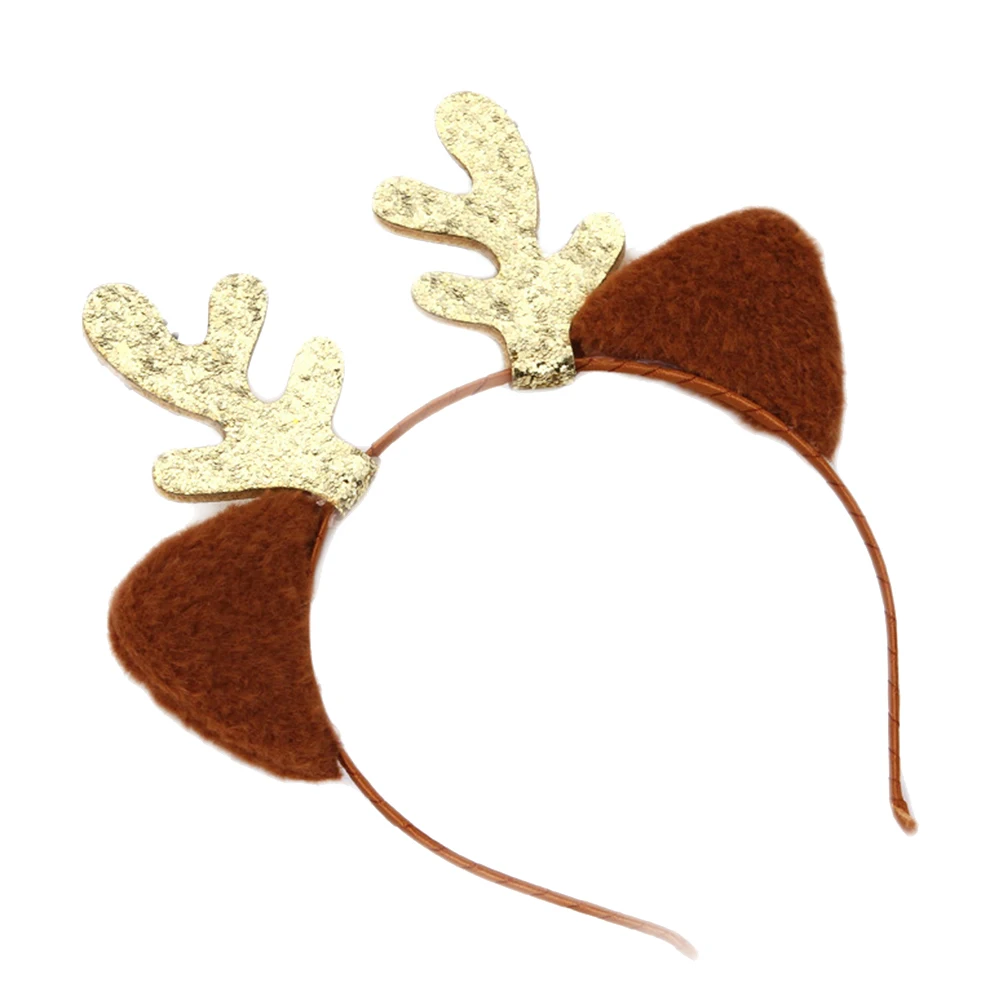 

Christmas Reindeer Headband Hair Hoop Lightweight Elastic Headwear for Party Gathering Gift Styling Tool Christmas Headdress