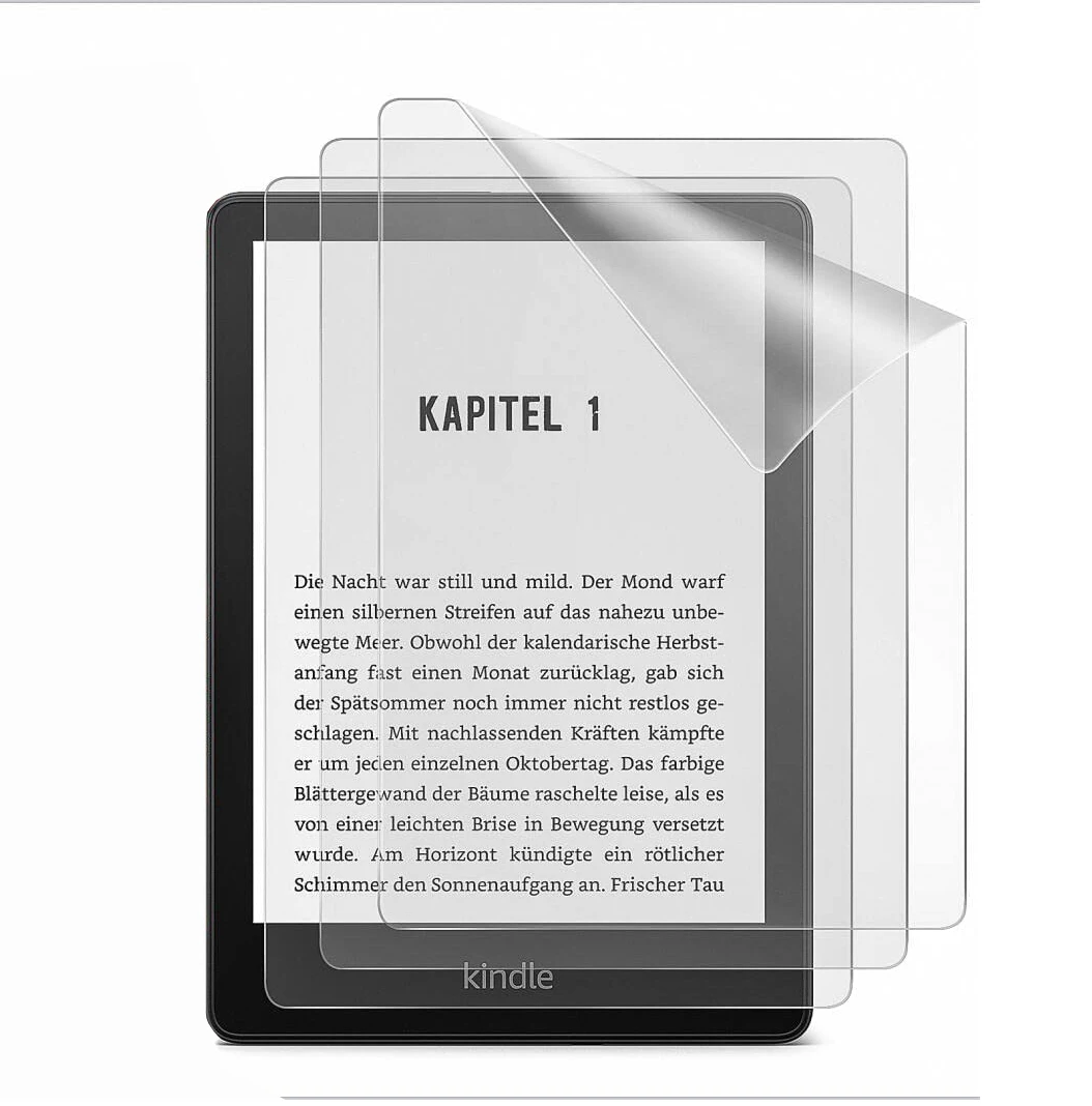 3PCS PET Screen Protector for Kindle Paperwhite 7.0 (12th gen,2024) 6.8\'\' (11th Generation,2021) colorsoft Signature Edition