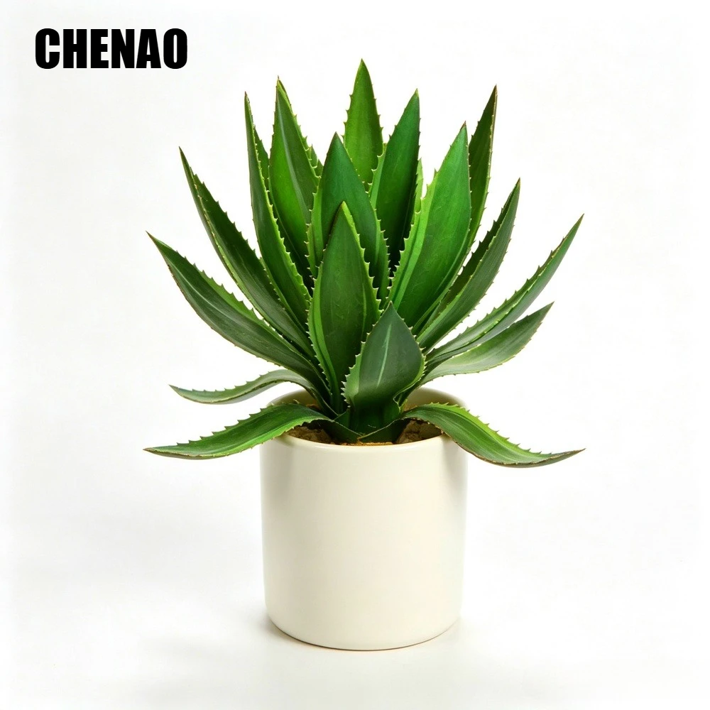 plantas-artificiais-de-agave-de-40-cm-com-20-folhas-folhagem-de-tecido-verde-natural-e-vaso-dourado-para-decoracao-de-jardins-interiores-e-exteriores