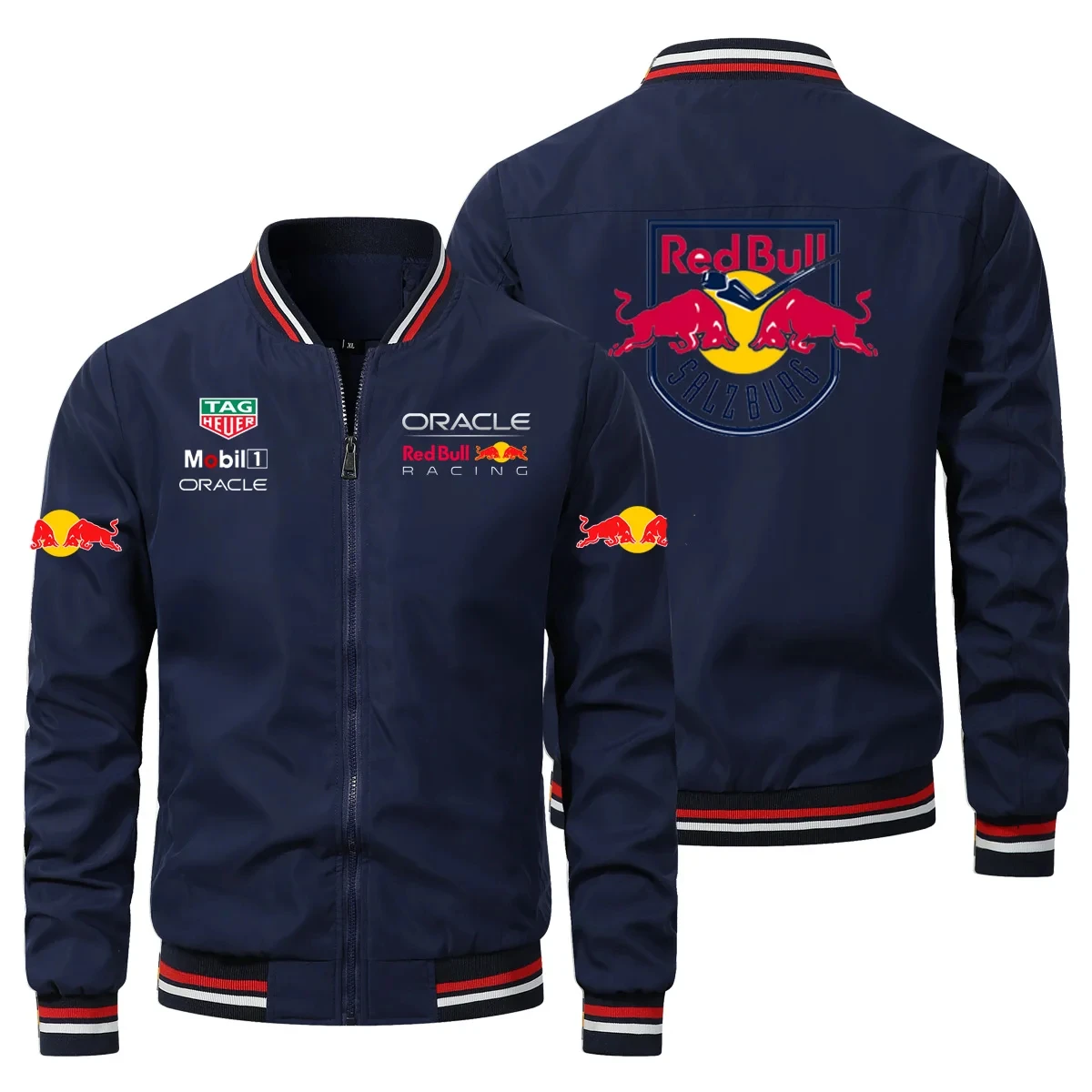 Рисунок 2 - 2025 Новая мотоциклетная куртка Red Bull в стиле ретро