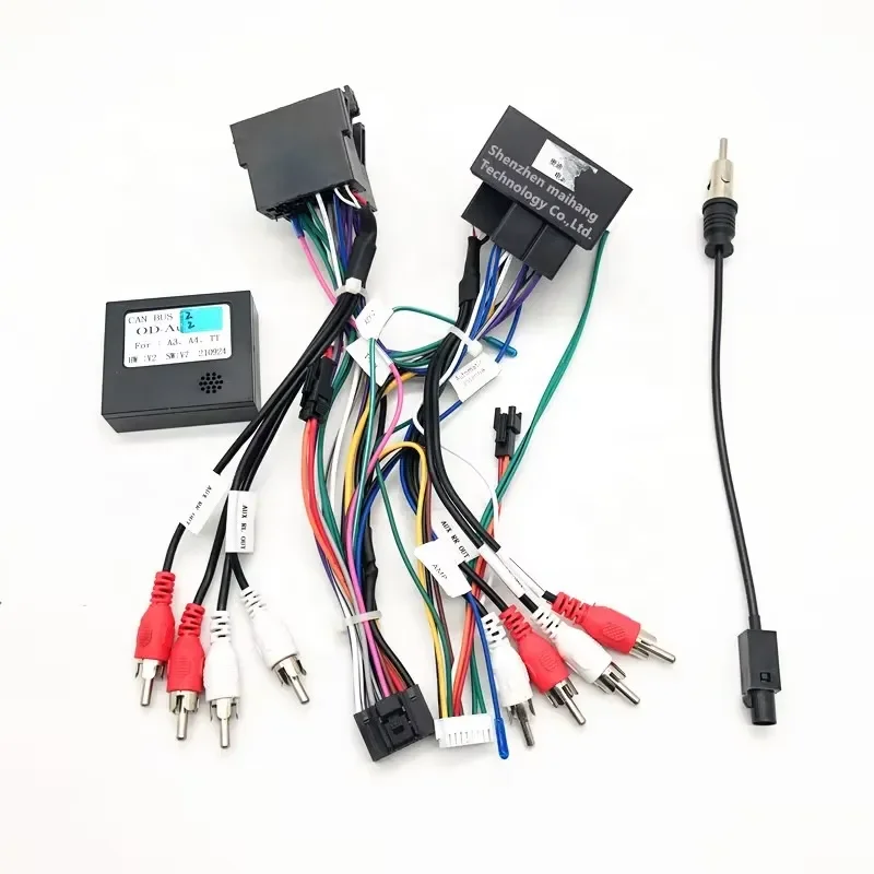 Car Android audio radio harness Canbus for A3/A4/A6/Q5/TT/B7 modification/upgrade