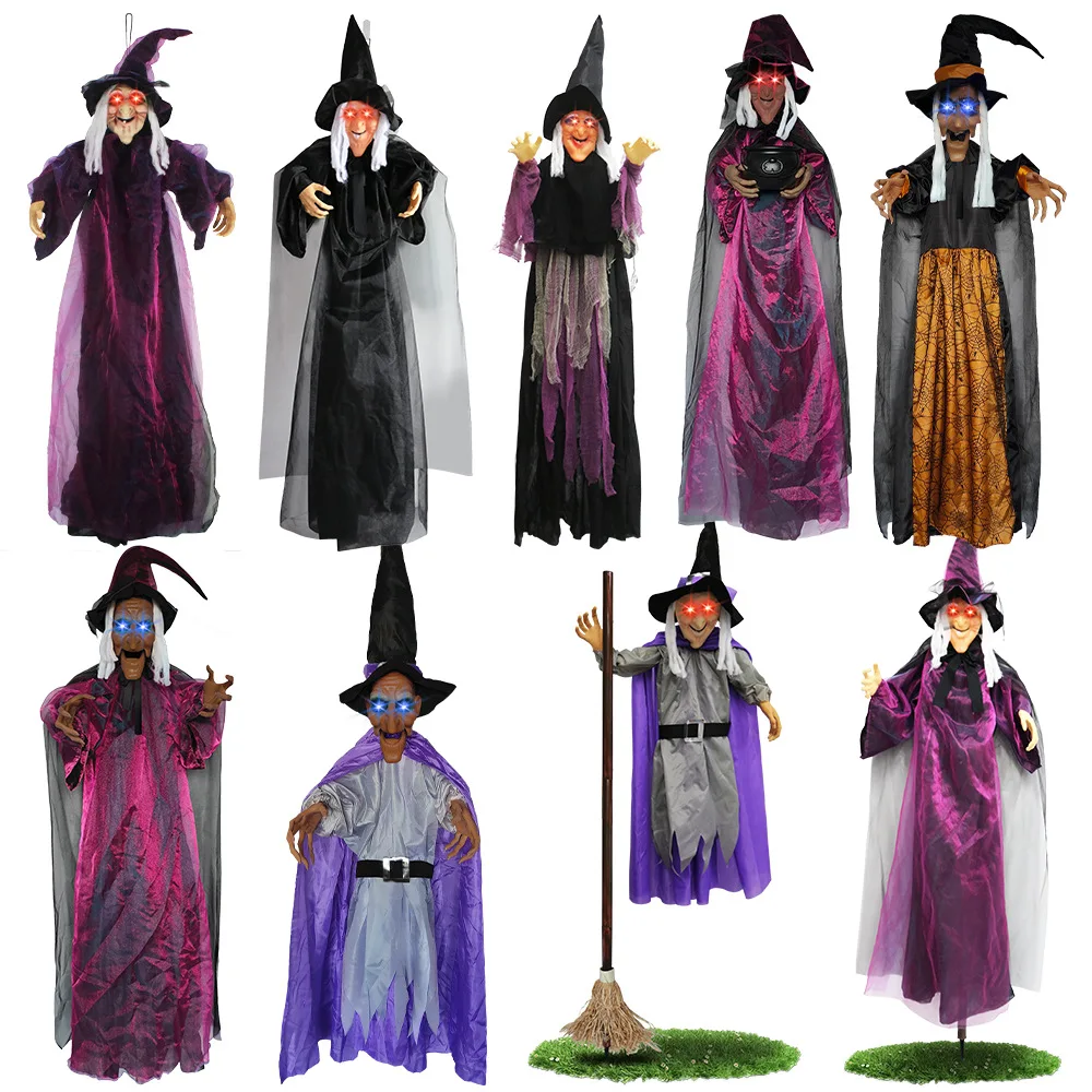 

Серия ведьм, голосовая активация, свечение, кричащая комната, побег, ужас, ведьма, Хэллоуин, дом с привидениями, реквизит