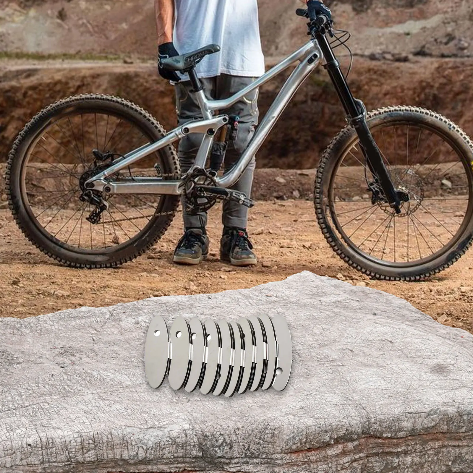 

Упрощенное обслуживание велосипеда с помощью этого комплексного набора инструментов регулировки дискового тормоза из нержавеющей стали (всего десяти штук)