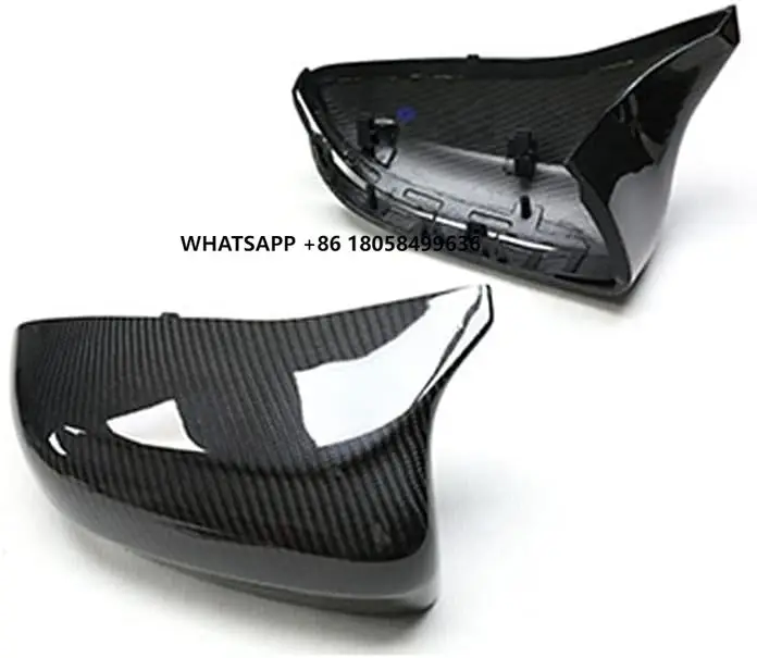 

Wholesale Auto Parts From China Dry Carbon Fiber Side Mirror Cover Caps Replacement Exterior Accessories for Cars