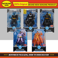 Original McFarlane Toys Purple Orange Batma Batman one Million Batman Justice Lords 18cm Action Figure Collection Model Gifts