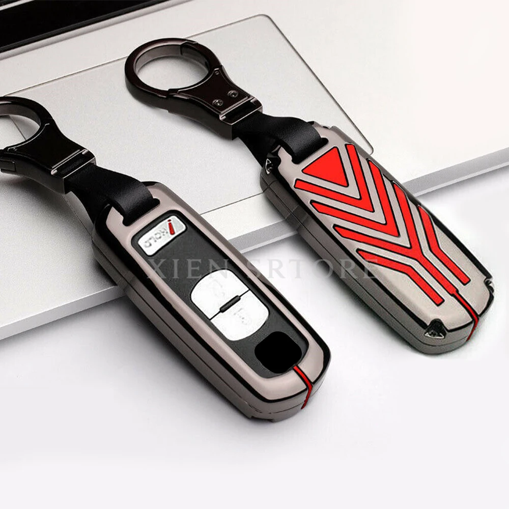 

Zinc Alloy Metal Car Remote Key Fob Case Cover Holder Keychain Shell For Mazda 2 3 5 6 CX-3 CX-5 CX-7 CX-9 Accessories Styling