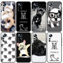 Funny french bulldog Case For POCO F5 X5 X3 Pro F4 X4 F3 C65 Cover For Xiaomi 13T Pro 11T 12T 14 12 13 Lite 12X