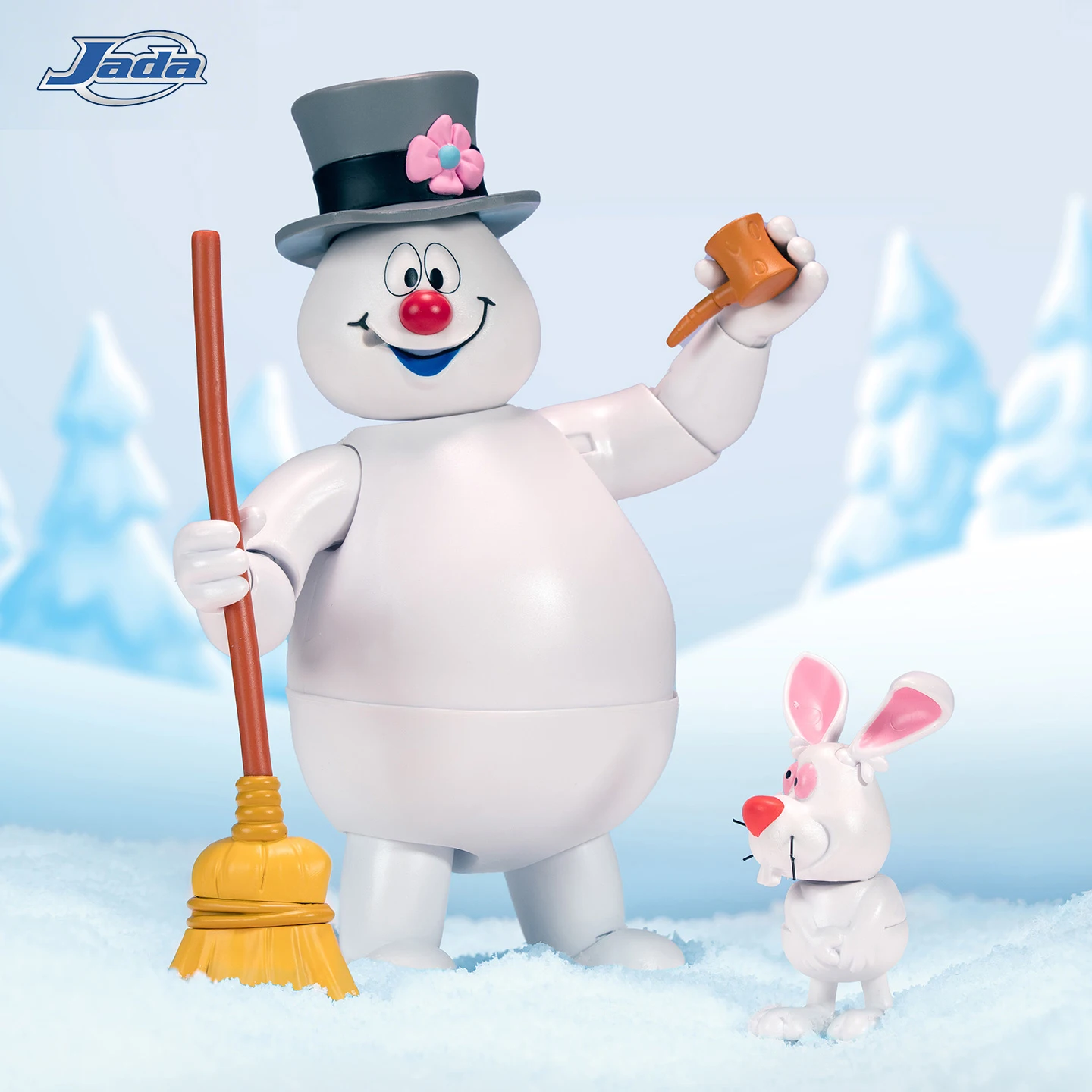 

Фигурки JADA Toys Frosty the Snowman — классическая зимняя фигурка в масштабе 1:12 JD35551
