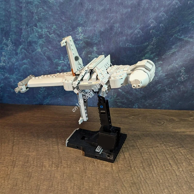 492 Uds. MOC B Wing Starfighter Star Battle modelo bloques de construcción juguetes educativos creativos artesanía ladrillo Modular regalos de navidad