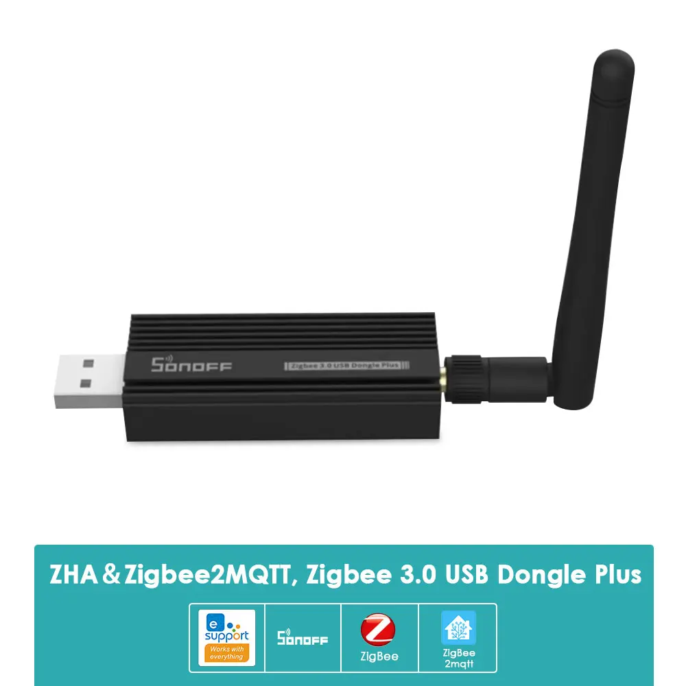 

SONOFF ZigBee 3.0 USB Dongle Plus ZB-Dongle-E Шлюз ZigBee работает с домашним помощником ZHA ZigBee2MQTT USB Stick ZB Dongle-E