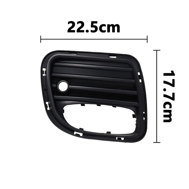 For BMW MINI R56 R57 R58 R59 JCW 2005-2015 Car Rear Bumper Fog Light Frame Grille Car Accessories 51120413257 51120413258