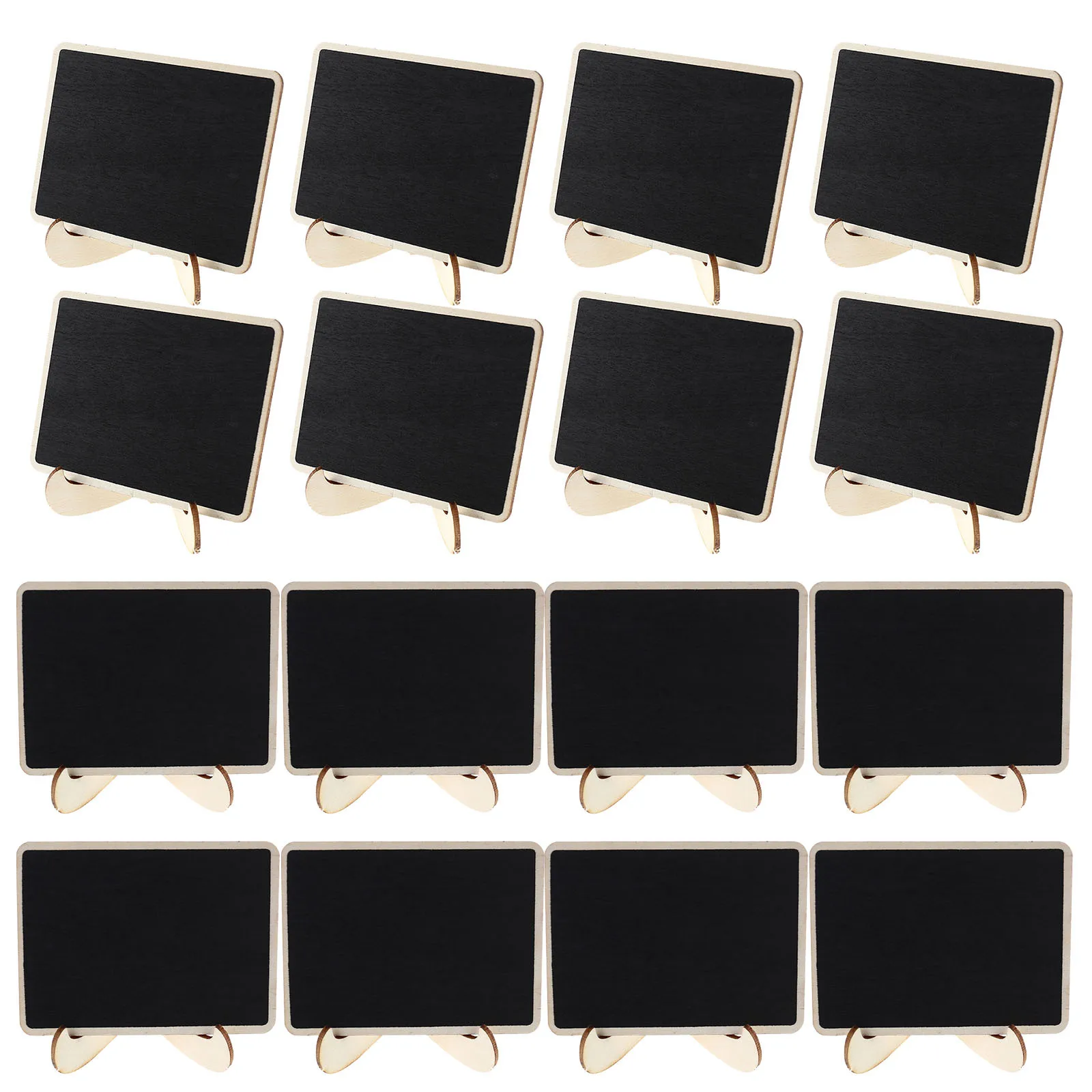 20 قطعة علامات السبورة الصغيرة عرض السبورة الصغيرة لحفل زفاف ديكور للطاولات قابل للمسح الخشب رسالة مجلس شارة السعر