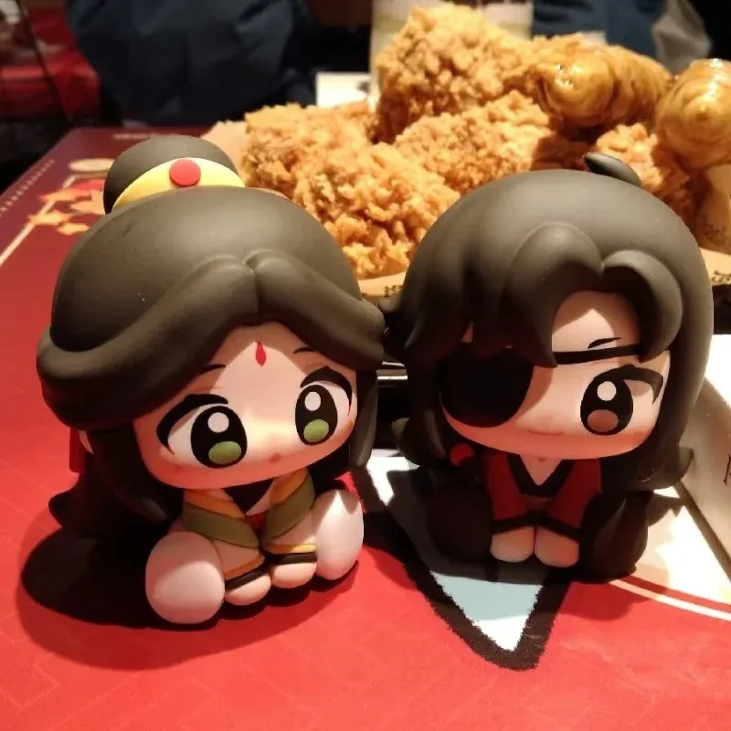 

Genuine Anime Tian Guan Ci Fu Ming yue Lou lan Series Blind Box Xie Lian Hua Cheng Figure Soft Plastic Ornament Trendy Toy Gift