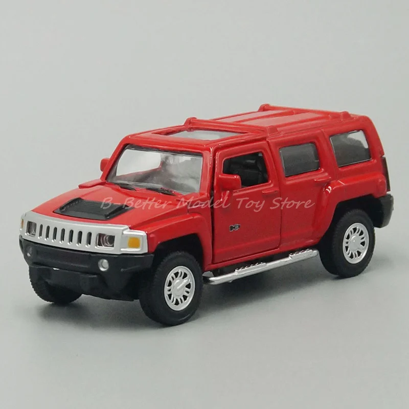 1:43 Diecast لعبة مجسمة F-Hummer H3 SUV التراجع سيارة هدايا الأطفال