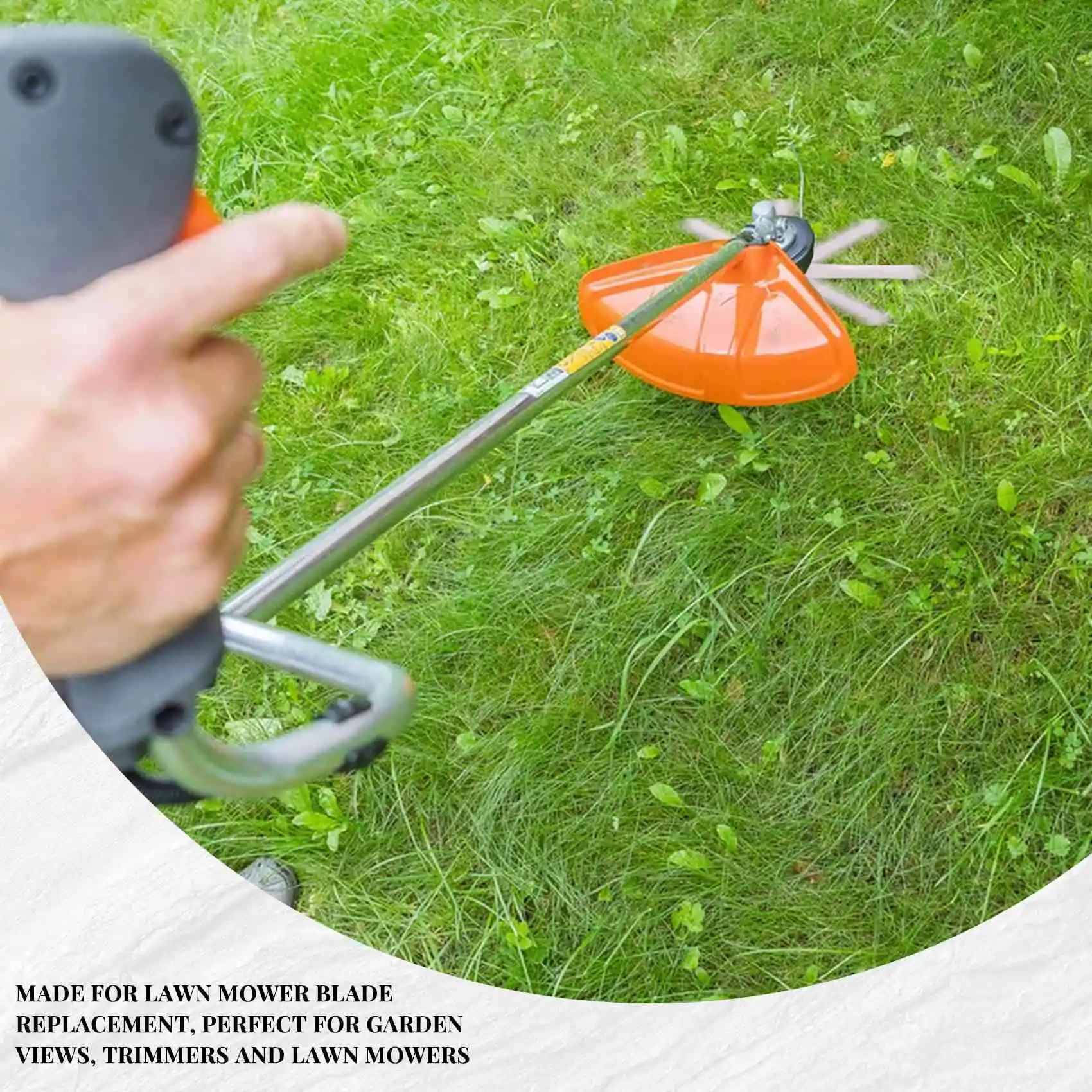 Новый A26P 20 шт. пластиковые лезвия триммера для травы, аксессуары для газонокосилки, триммер, лезвие газонокосилки, беспроводной триммер, садовый инструмент