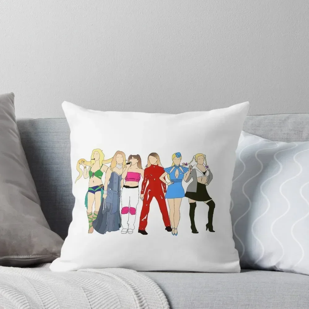 britney outfits #2 Throw Pillow autumn decoration Custom Cushion pillow