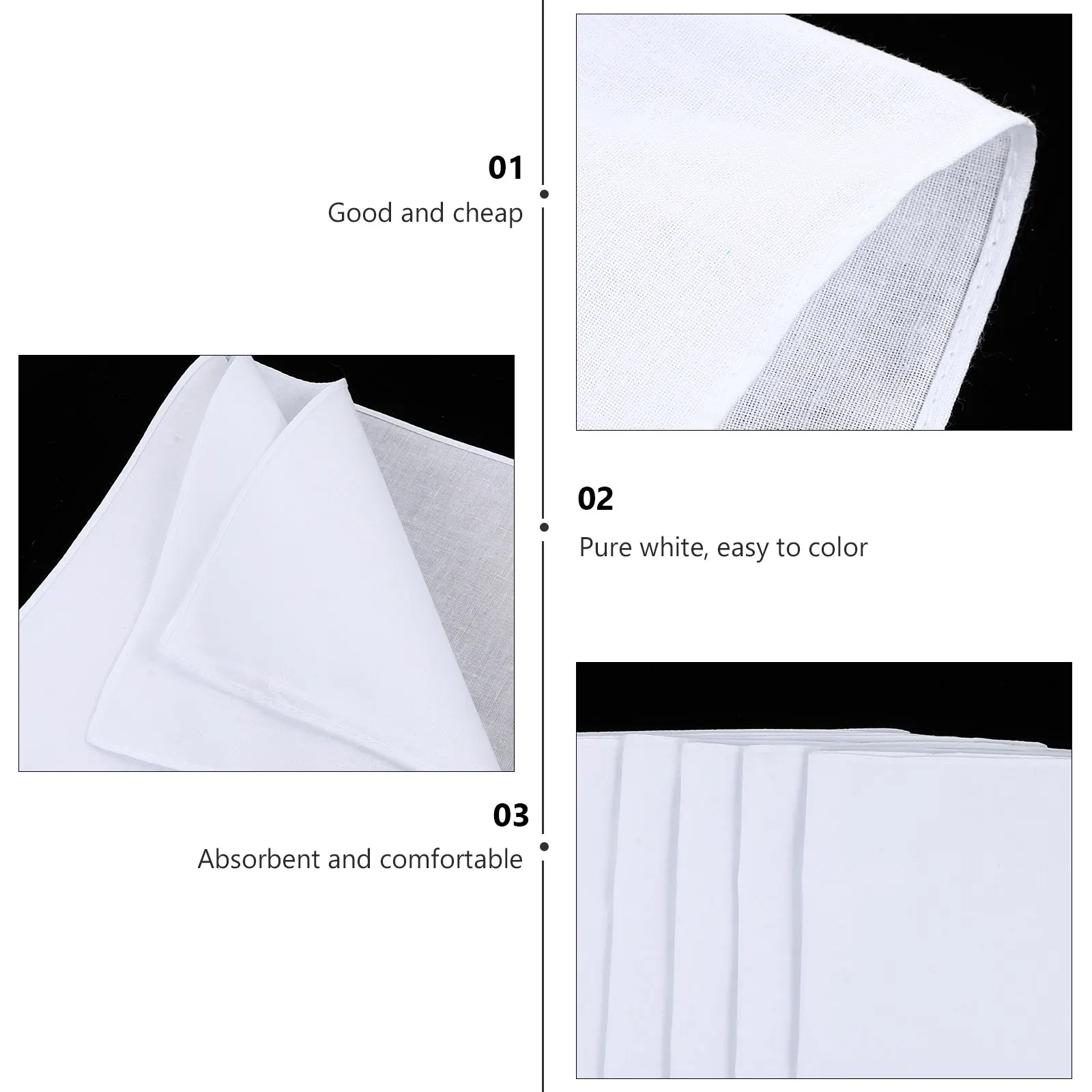 Рисунок 2 - белое полотенце с принтом тай-дай