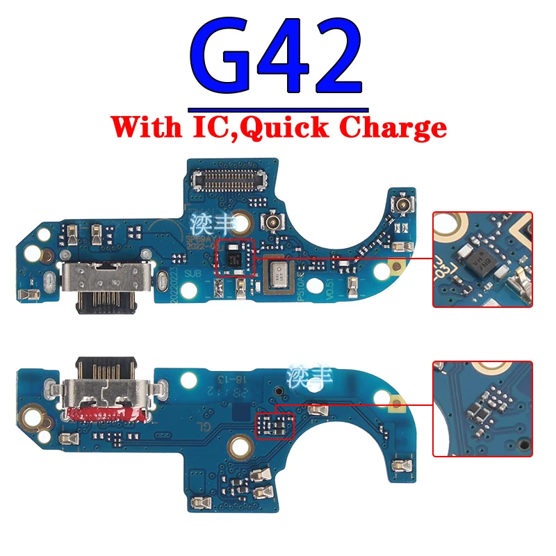 Usb Dock Charger Connector Ports for Motorola Moto G31 G41 G32 G42 G52 G62 G72 G82 G51 G71S G22 5G Charging Board Module Flex