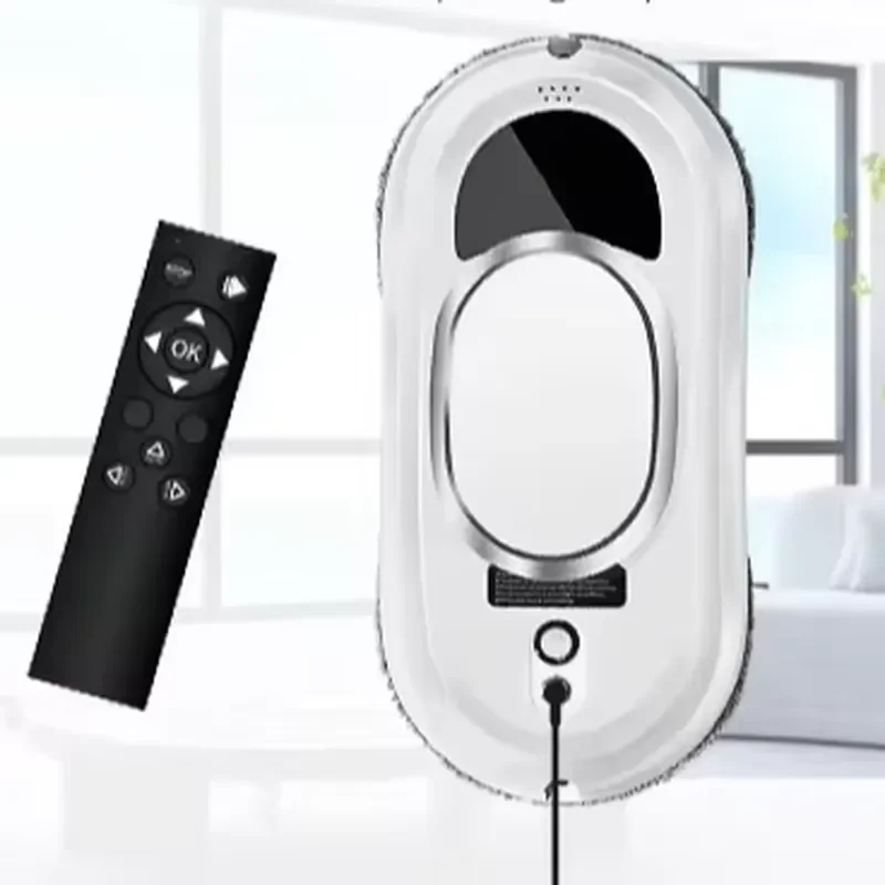 Smart Window Cleaning Robot Automatic Glass Cleaner with Remote Control for Household Use Efficient Washing Machine for High