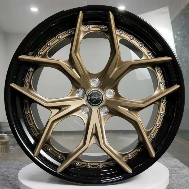 

19 20 21 22-inch forged rims for Bentley Benz BMW Audi Ferrari 358 458 Lamborghini URUS Maserati custom 2 piece forged wheels