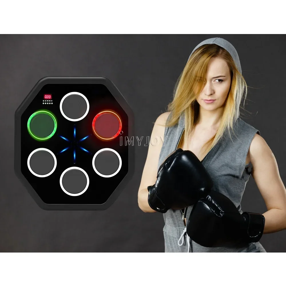 2023 New Low Price Portable Wall Mounted Electronic Mini Music Punch Game Boxing Machine