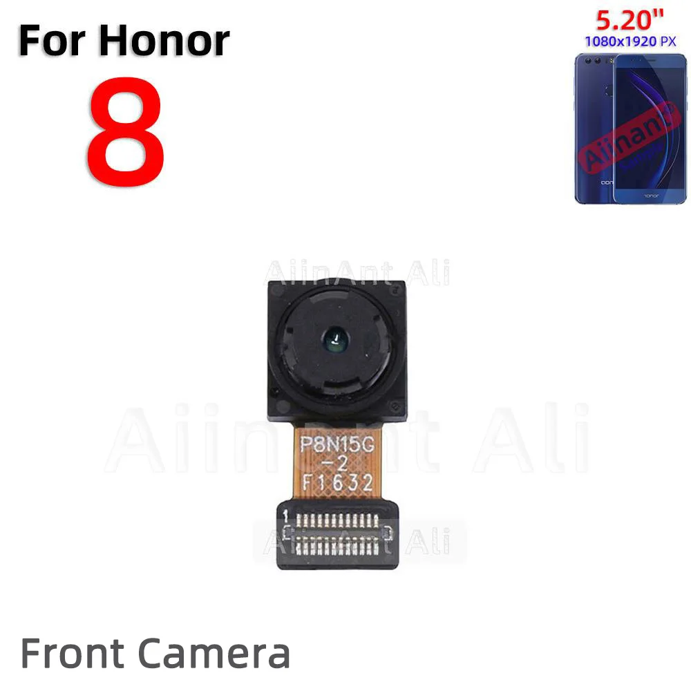 Aiinant hinten Haupt rückseite Kamera modul Frontkamera Flex kabel für Huawei Honor 8 8a 8c 8s 8x Lite Pro Max Reparatur Telefon Teile