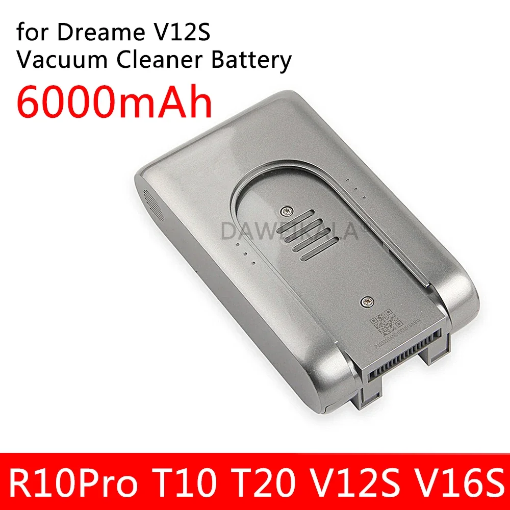 For Xiaomi 6000mAh Replacement Battery for Dreame T30 R20 Cordless Vacuum Cleaner Rechargeable Removable Cordless Extra Battery