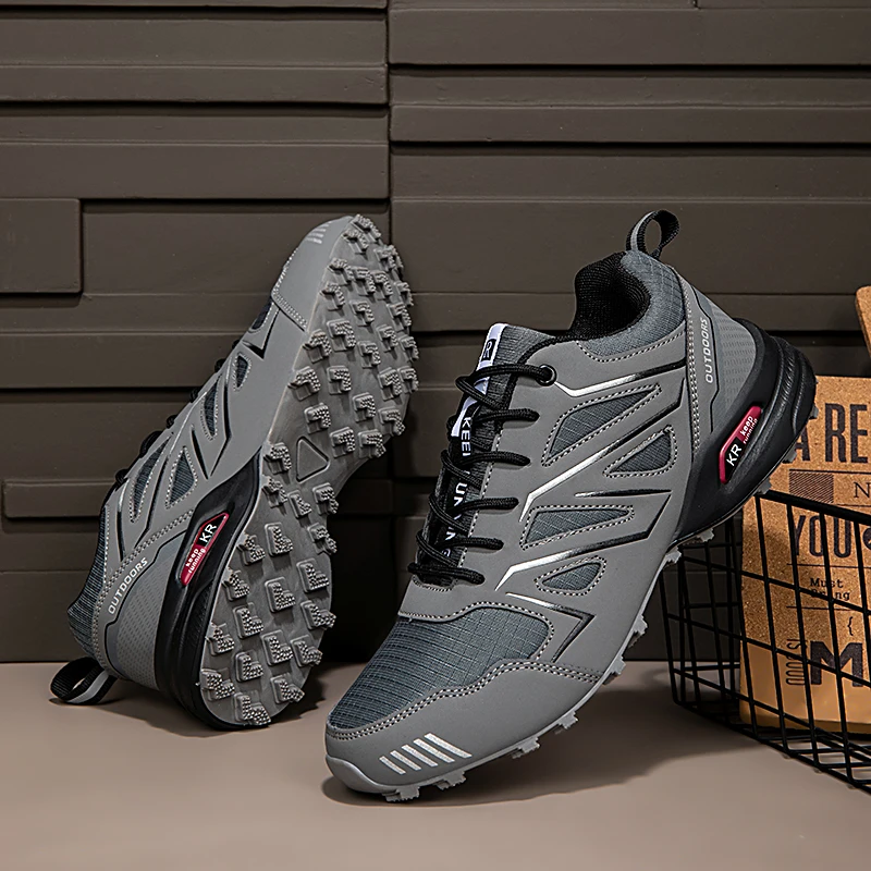 

Waterproof Hiking Shoes Men Outdoor Trailing Trekking Shoes Ultra-light Sneakers Tactical Boots Non-slip Wading Boots Size 39-47