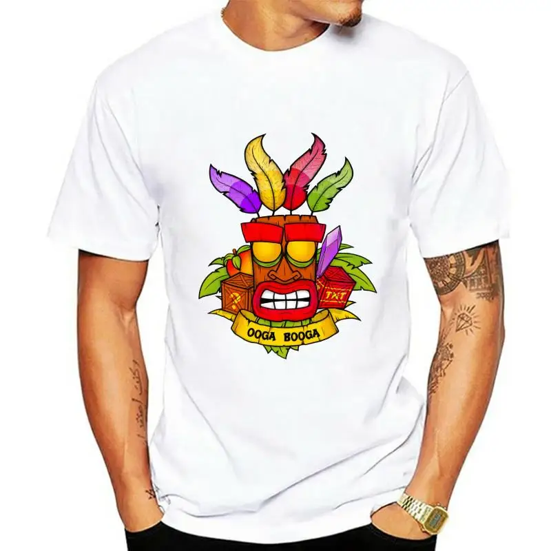 Men t-shirt Aku Aku Ooga Booga tshirt Women t shirt