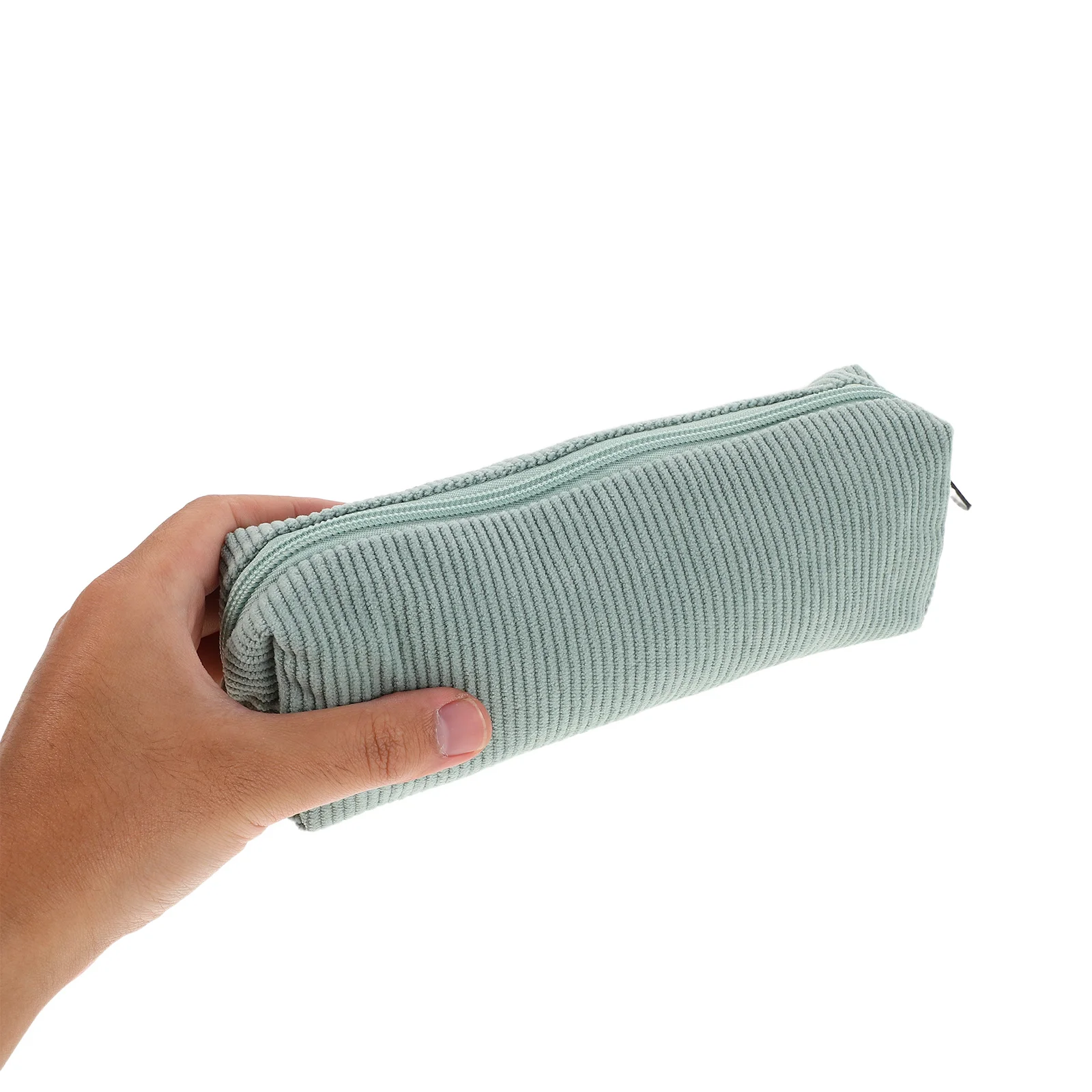 

Polyester Pencil Bag Pink Large Capacity Storage for Markers Pens Erasers School Stationery Pencil Case