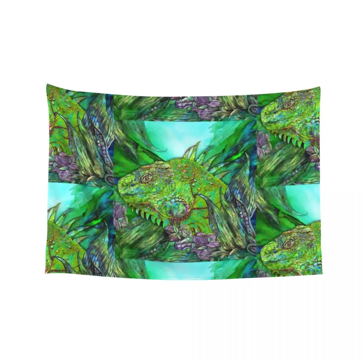 

Iguana Cool Tapestry Room Design Home Decorations Wall Coverings Tapestry
