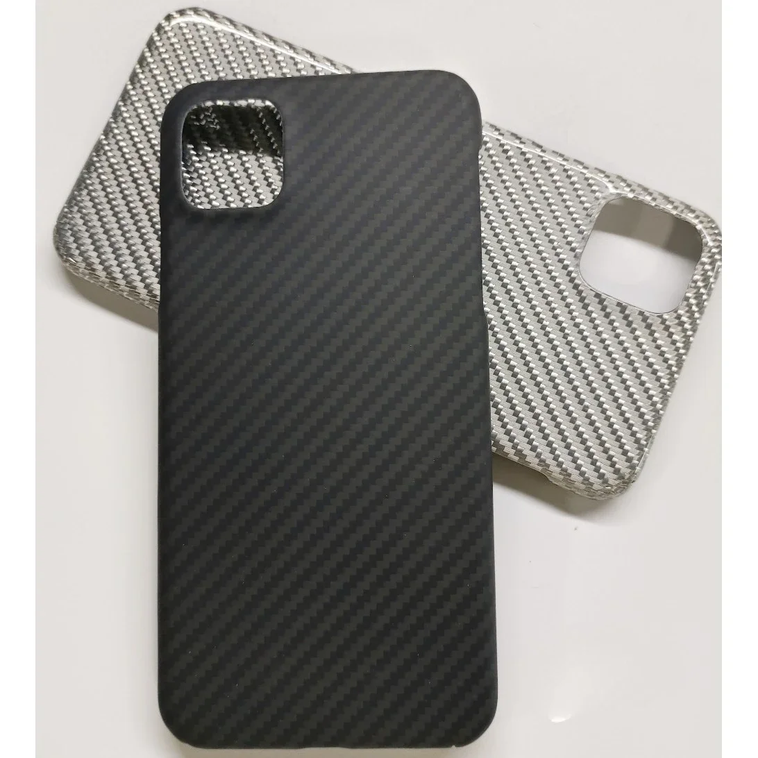 حافظة هاتف آيفون 11 برو ماكس من ألياف الكربون - حماية غطاء صلب من ألياف الأراميد الرقيقة #2