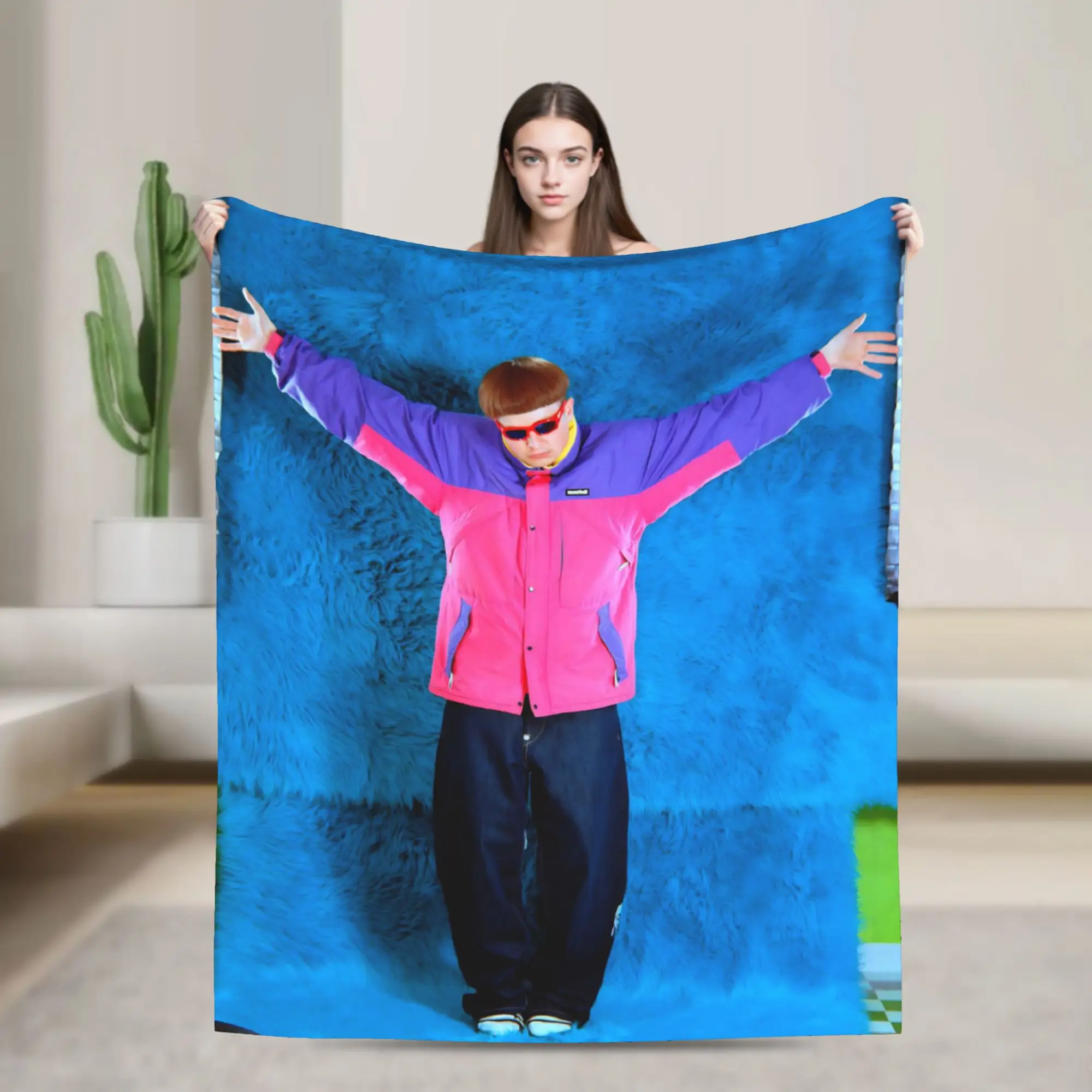 RIP Oliver Tree 1993-2026 Blanket Cozy Soft  Throw Blankets for Bed 50x60 Inch Multi-size Bedspread