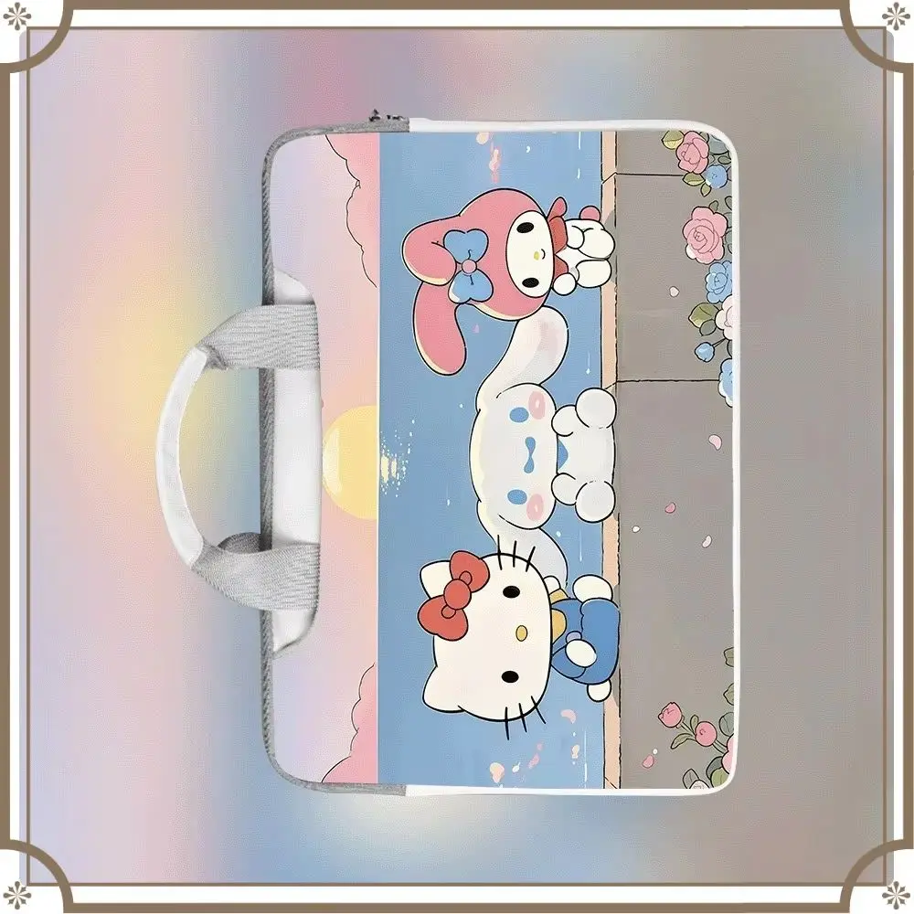 

Портативная сумка-чехол My Melody Cartoon Hello Kitty Cinnamon для ноутбуков Macbook 12, 13, 14, 15.6, 16 дюймов, Macbook Air, ASUS