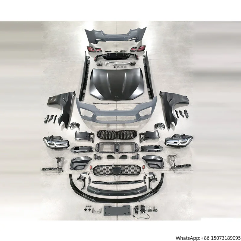 OUYE for  F10/F18 Old to New G30 M5 ABS Body Kit  Facelift Retrofit/Upgrade-High Quality Easy Installation