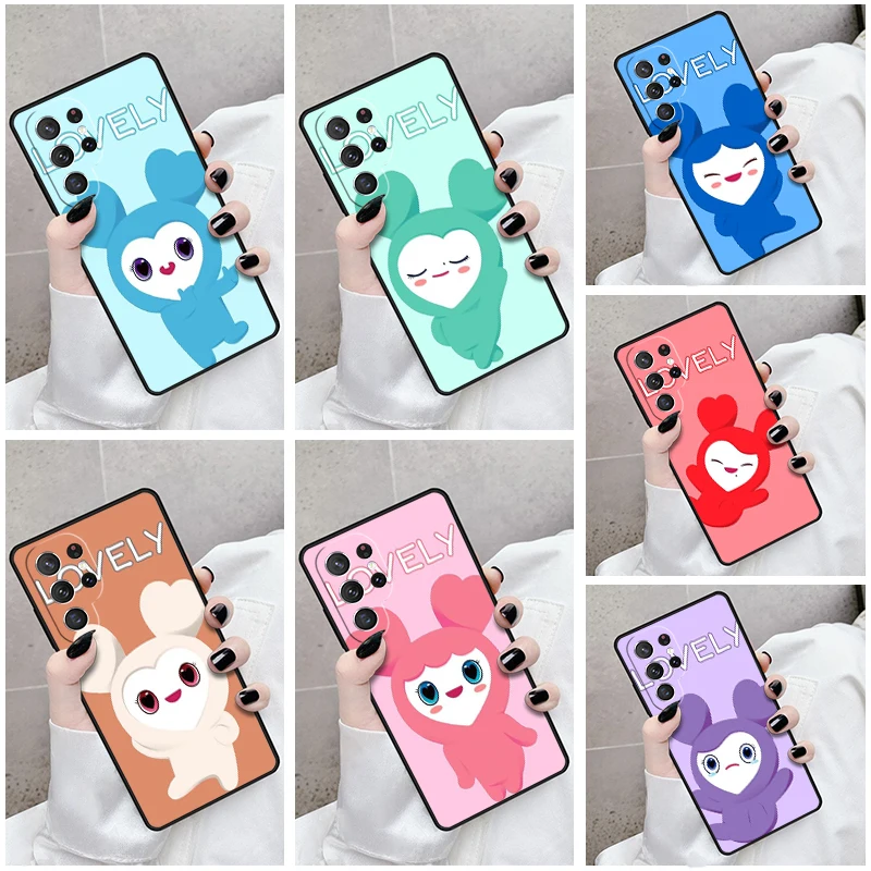 Phone Case For Samsung Galaxy S24 S23 S21fe S22 Ultra Plus Note 10 20 S8 S9 S10 Cover KPOP TWICE