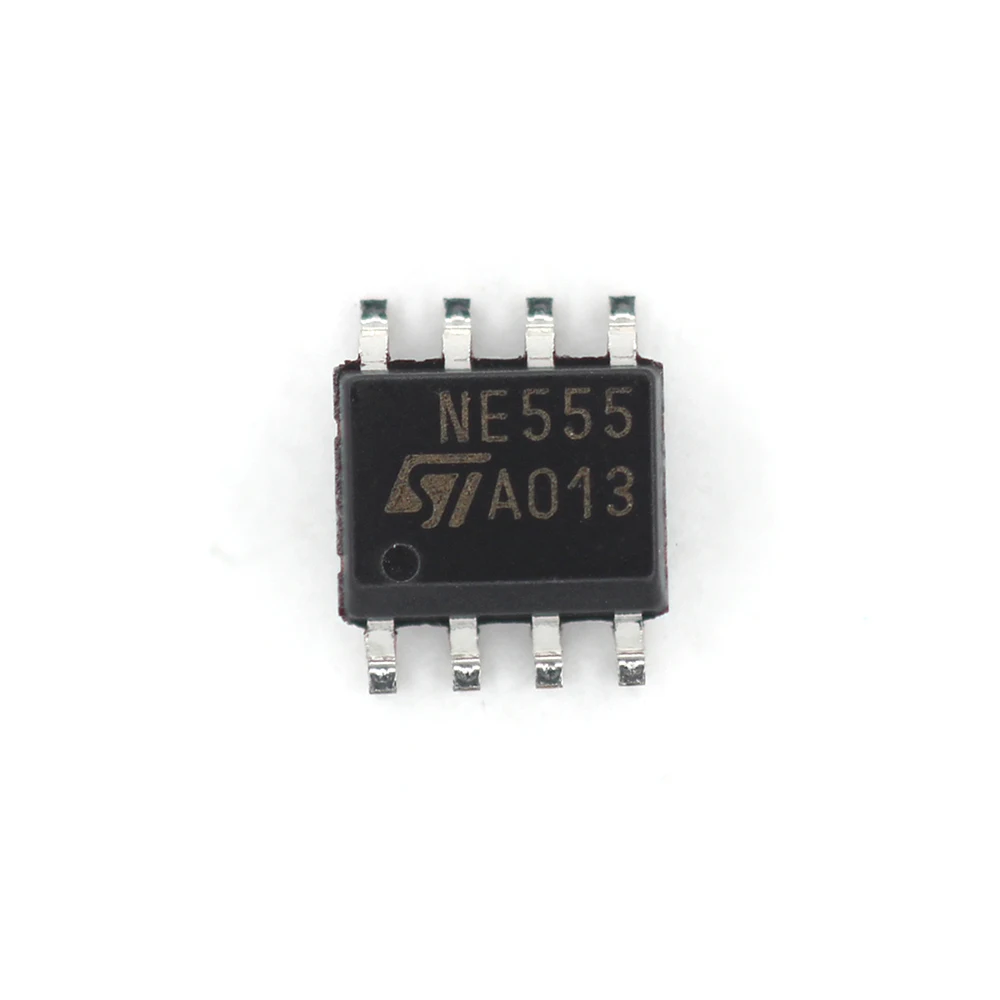 10pcs/lot NEW Original NE555 NE555N NE555L NE555P NE555DR NE555DT NE555PWR NE555PSR  IC OSC TIMER 500KHZ  SINGLE 100KHZ SOP DIP