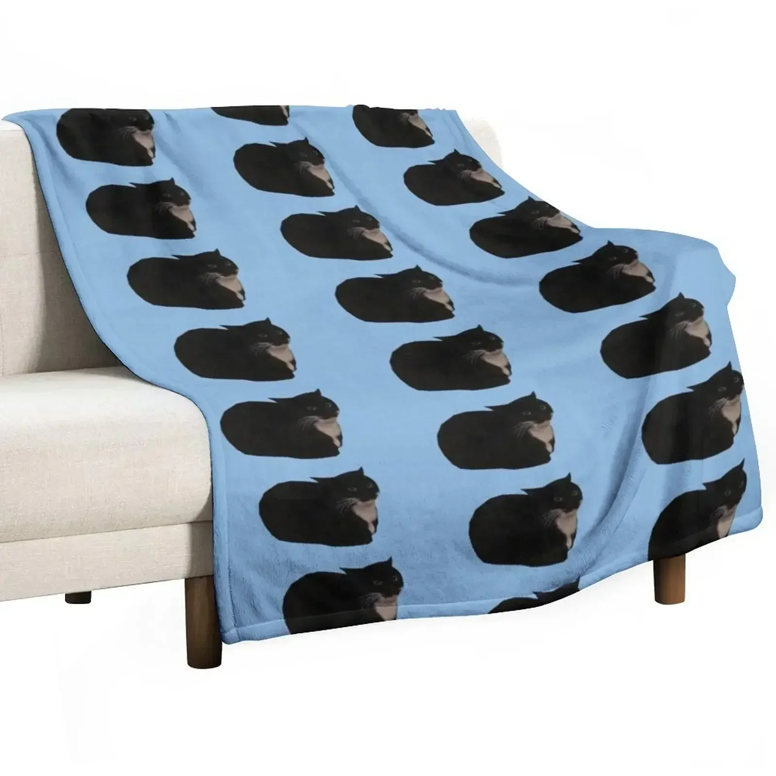 

Maxwell the Cat Throw Blanket Flannels cosplay anime Sofas Blankets