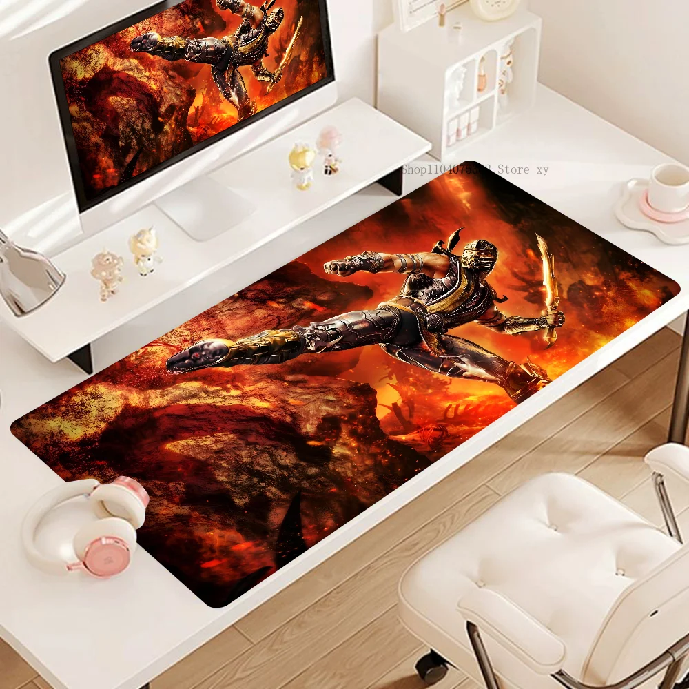 1PC A-Accessories Desk Mortal K-Kombat Non-slip Mouse Pad Suitable For Office Computers Laptops E-sports Game Desk Mats XXL