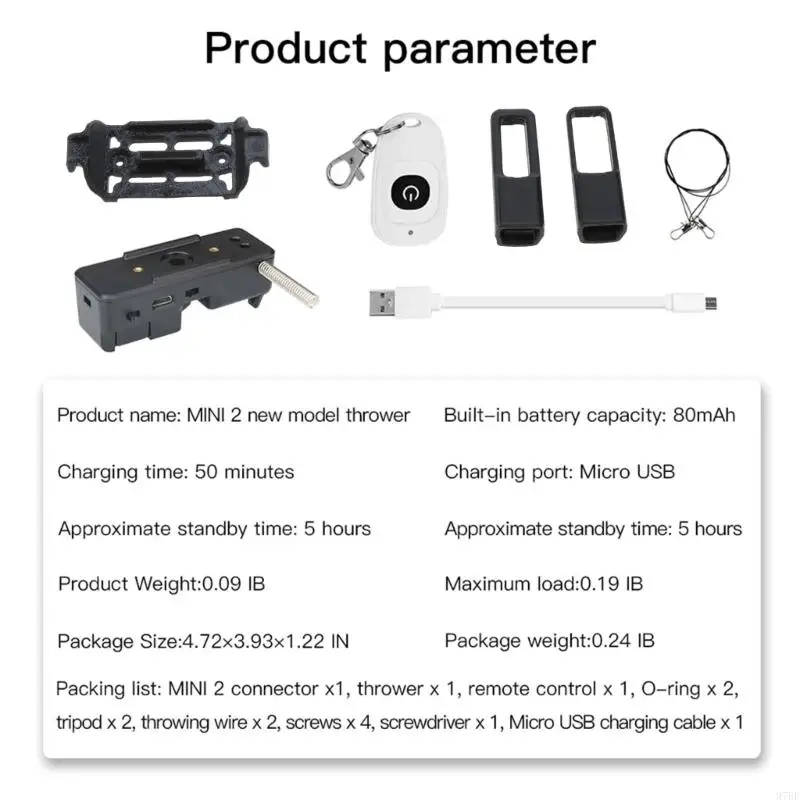 97BF Lança para Mini Entrega Parabólica Airdrop System