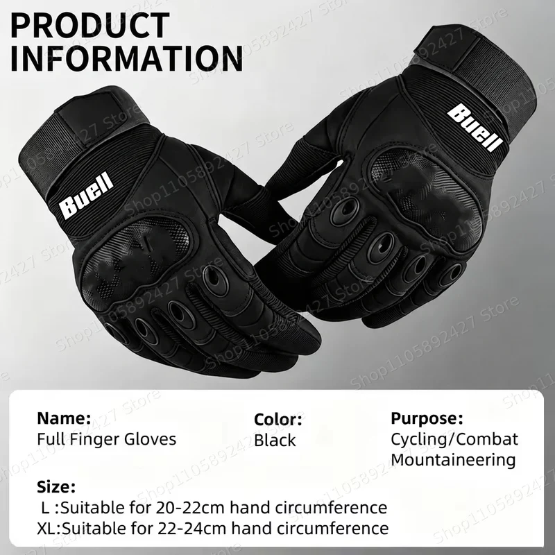 For Buell 1125R 1125Cr X1 Xb9 Xb9sx Ulysses XB12s Lightning M2 Cyclone Motorcycle Gloves Safety Defense Motocross Gloves Outdoor