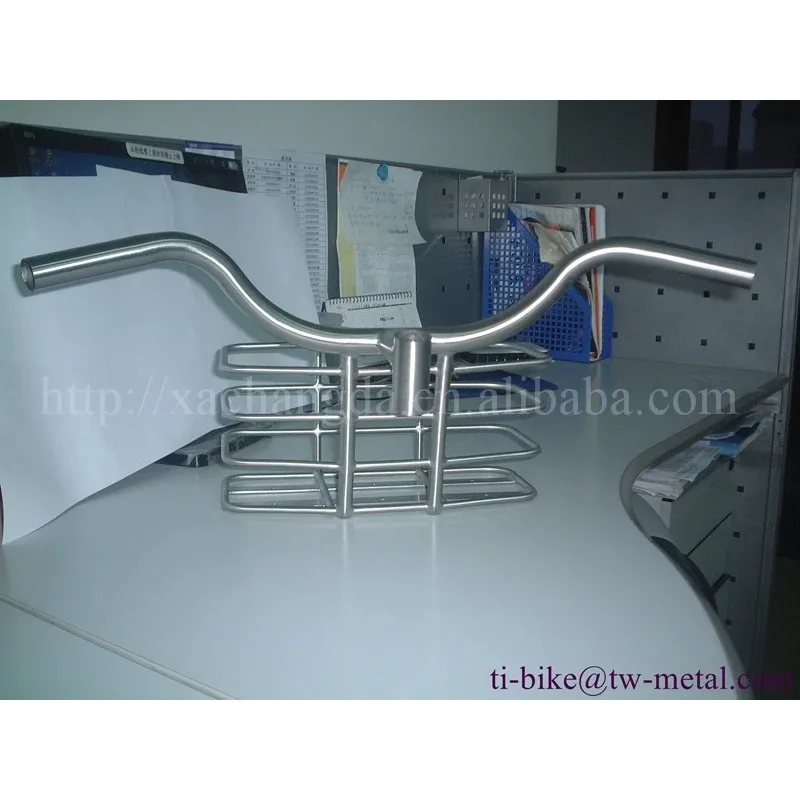 XACD Made Titanium Bicycle Front Rack Ti Bike Front Carrier Customized Bike Frame Basket /ti Bags Holder/ Ti Bicycle Parts view 6