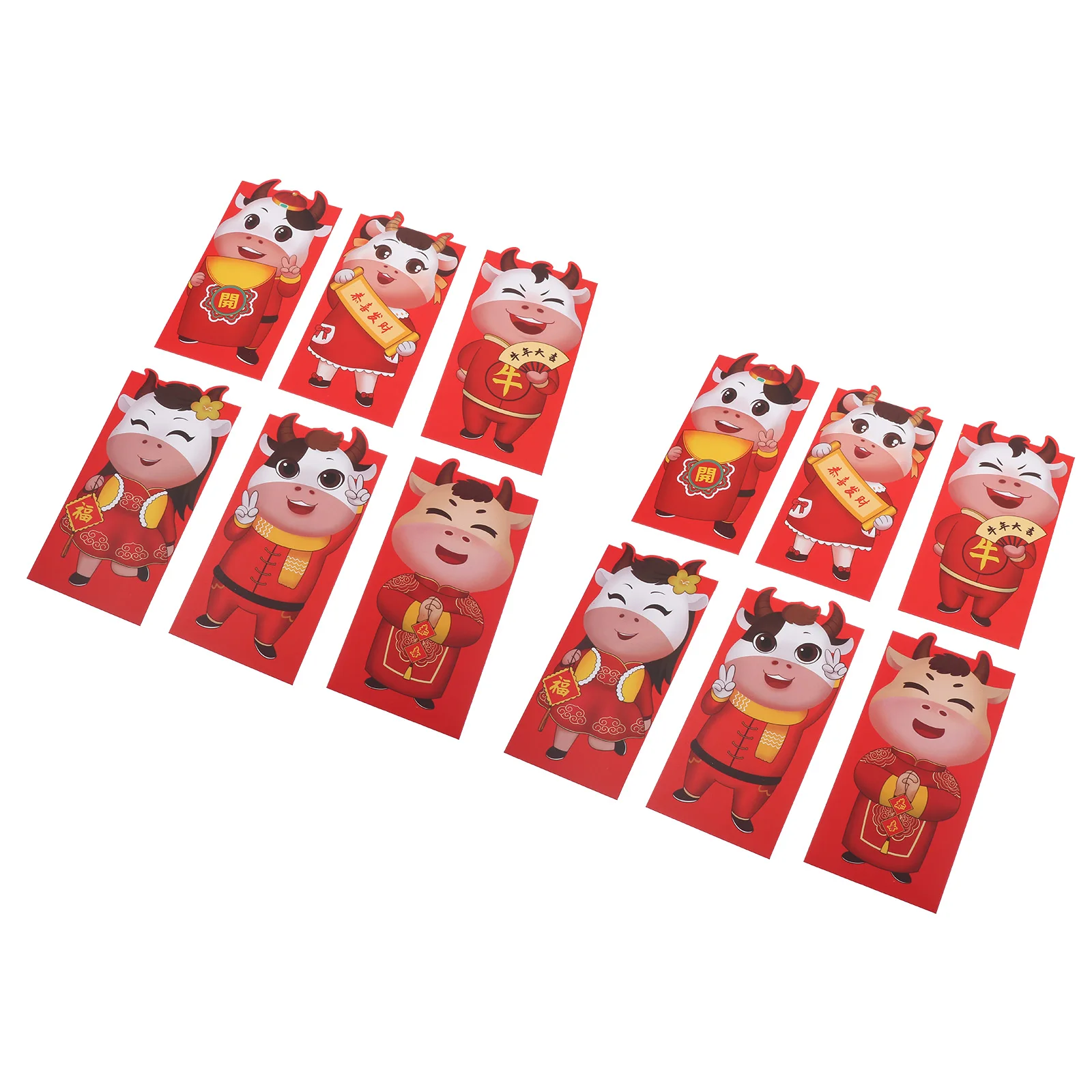 

36 Pcs Year of Red Envelope Chinese New Envelopes Gift Cards Decorate Money Pocket Paper Pockets Child