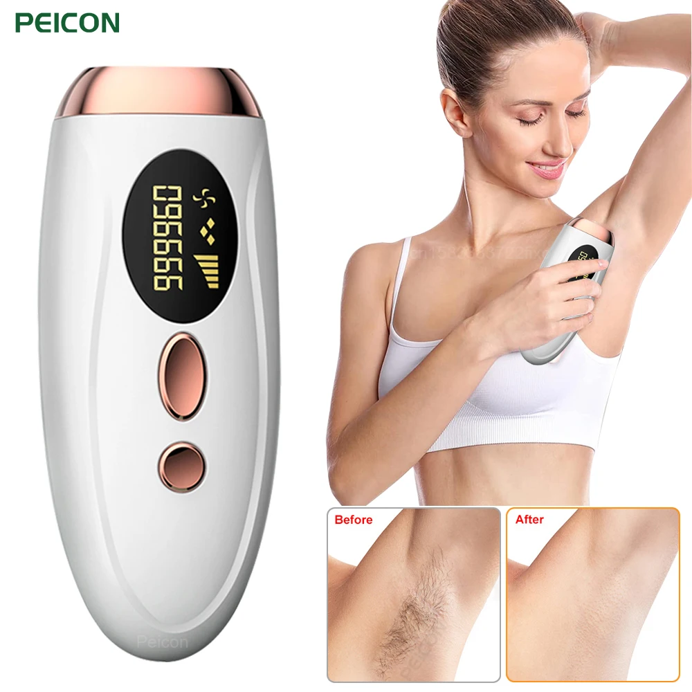 999999 Flashes Laser Epilator for Women Men Body Bikini Legs Armpit Arms Hair Removal Painless IPL Laser Permanent Depilator