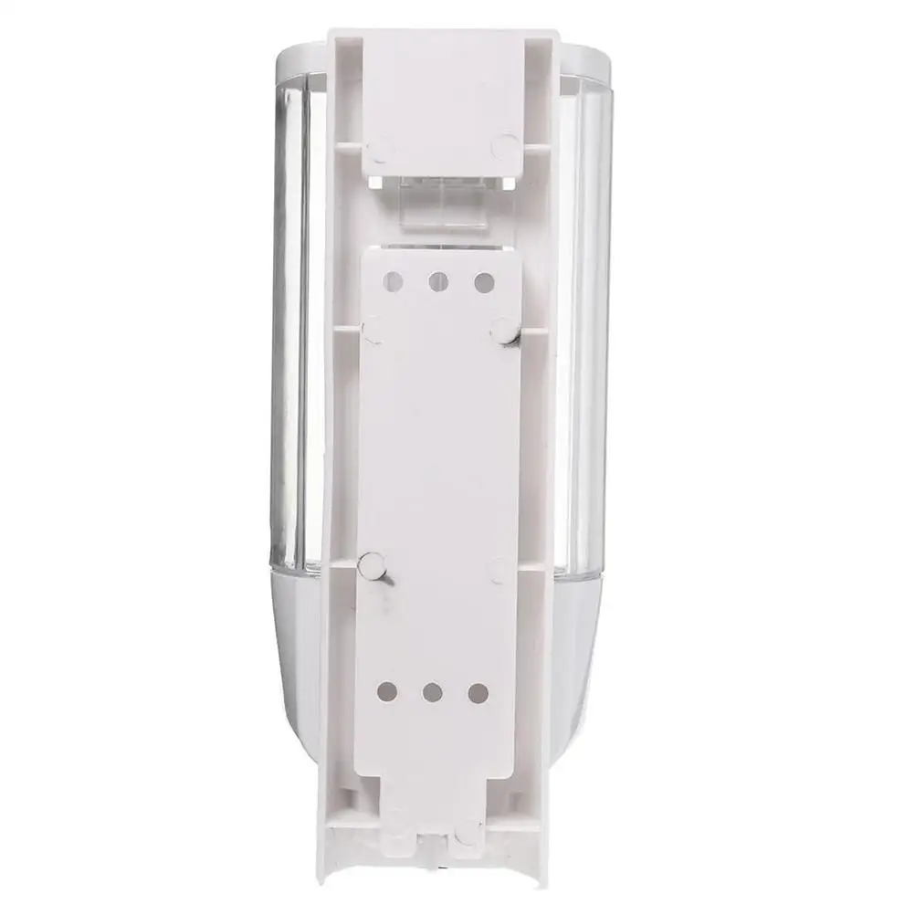 

350 Ml Clear Soap Dispenser Wall Mounted Bathroom Shampoo Lotion Pump Non Easy Assemble Liquid Box Manual