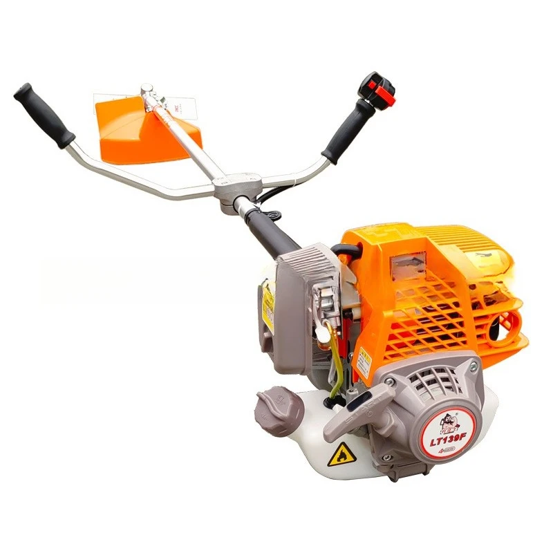 4-stroke side-mounted lawn mower, pure  knapsack brush cutter, lawn mower, weed eater