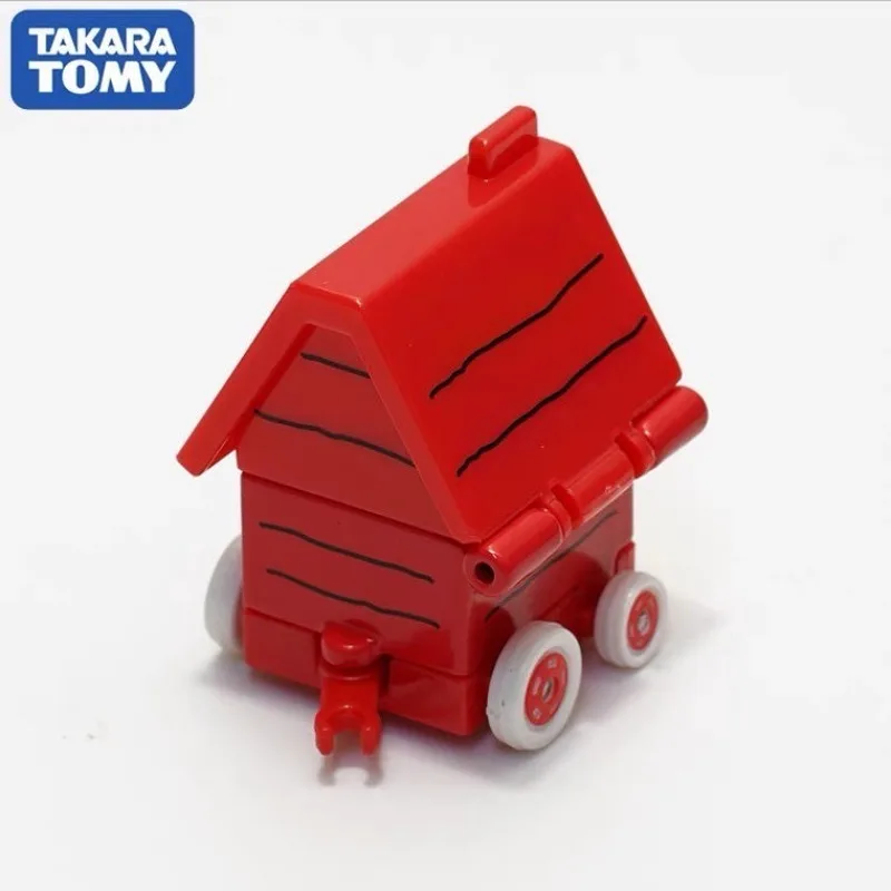 TAKARA TOMY Tomica R01 Snoopy Ruchomy Samochodzik Zabawka 887270 Mały prezent dla dzieci
