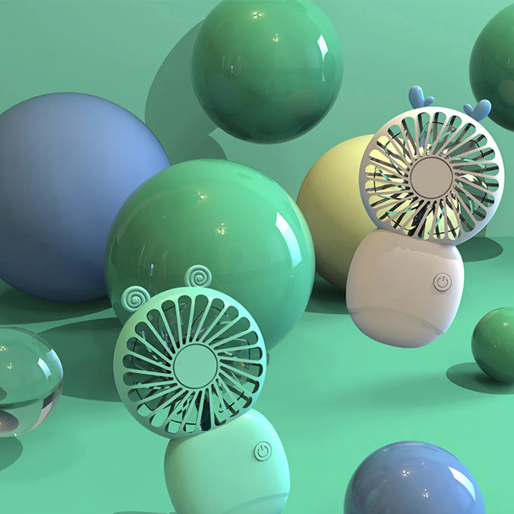 NEW Mini Portable Fan Summer Fan USB Charging Air Condition Handheld Fan Outdoor Camping Home Three Gear Wind Speed Regulation