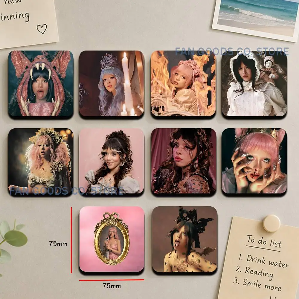 

HADES SACRIFICE Melanie Martinez Reflective Sublimation Magnet Cute Fridge Magnets Personalized Sublimation Products for Kitchen
