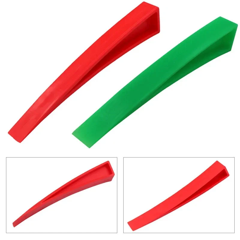 1Pc Universal Crowbar Red/Green Plastic Dilator Enlarger Door Body Window Door Wedge Automobile Paint Dent Repair Hand Tools